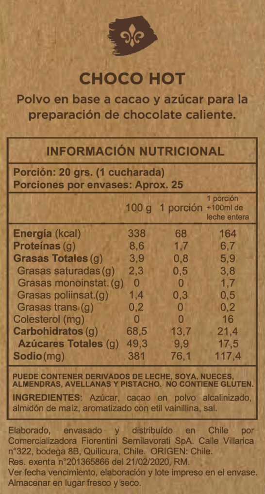 Choco Hot Naturale