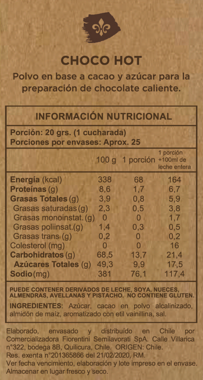 Choco Hot Naturale